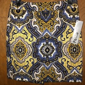 New w/o tag. Paisley skirt.